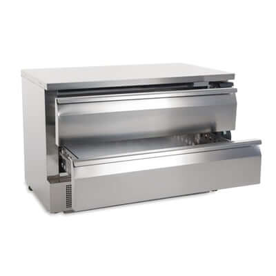 Polar U-Series 2 Drawer Counter Fridge Freezer 6xGN DA997-A